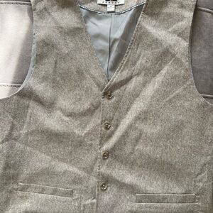 Joseph Abboud Tan Button-Up Vest